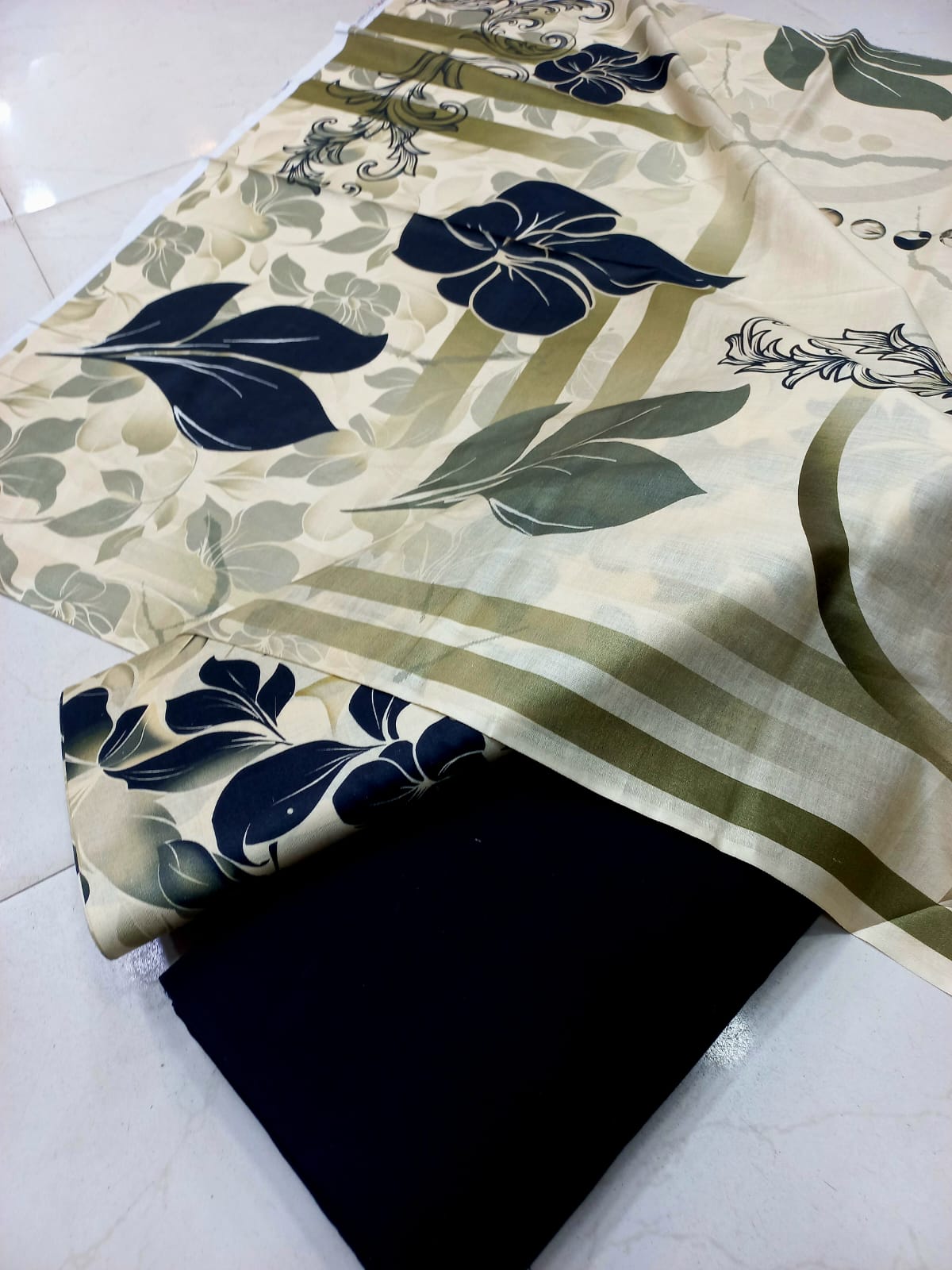Mix Brand 3 Pcs Printed Cotton Lawn