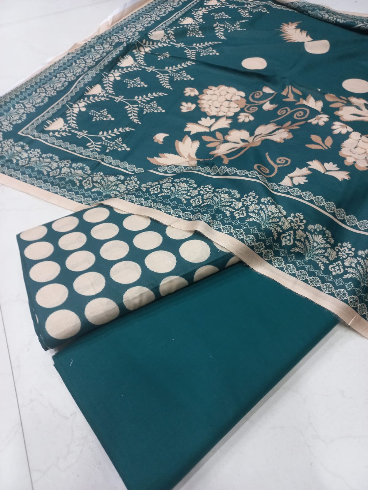 Mix Brand 3 Pcs Printed Cotton Lawn