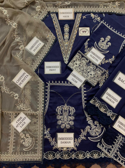 MARJAAN ANMOL Festive Embroidered Collection