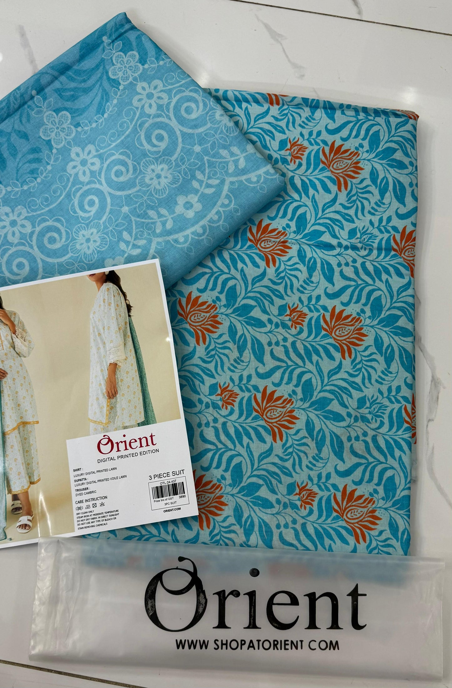 ORIENT SUMMER LAWN 3 PC COLLECTION