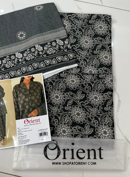 ORIENT SUMMER LAWN 3 PC COLLECTION