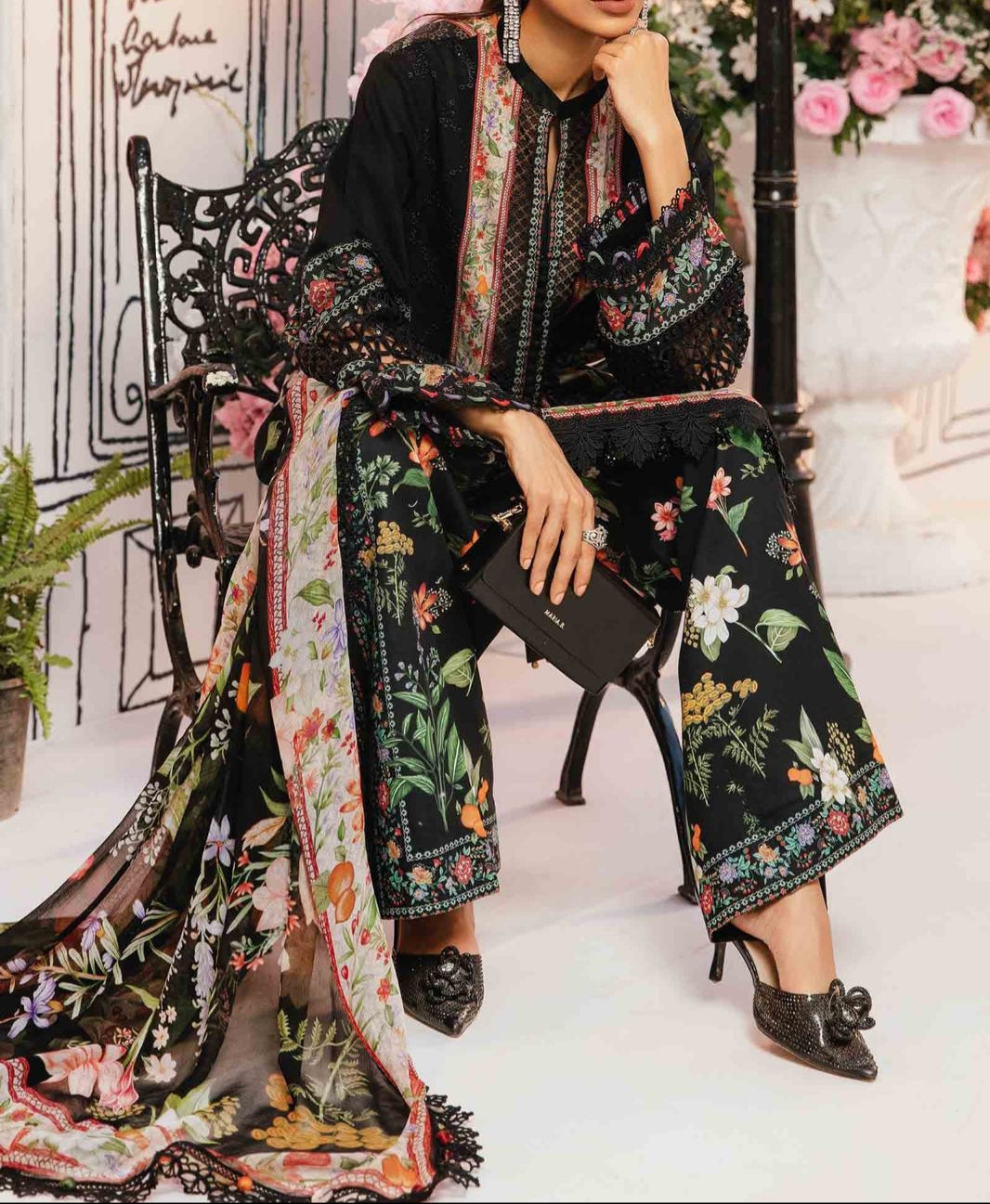 MARIA-B LAWN CHIFFON