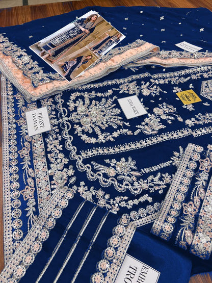 Aneela's Embroidered Chiffon Wedding Collection