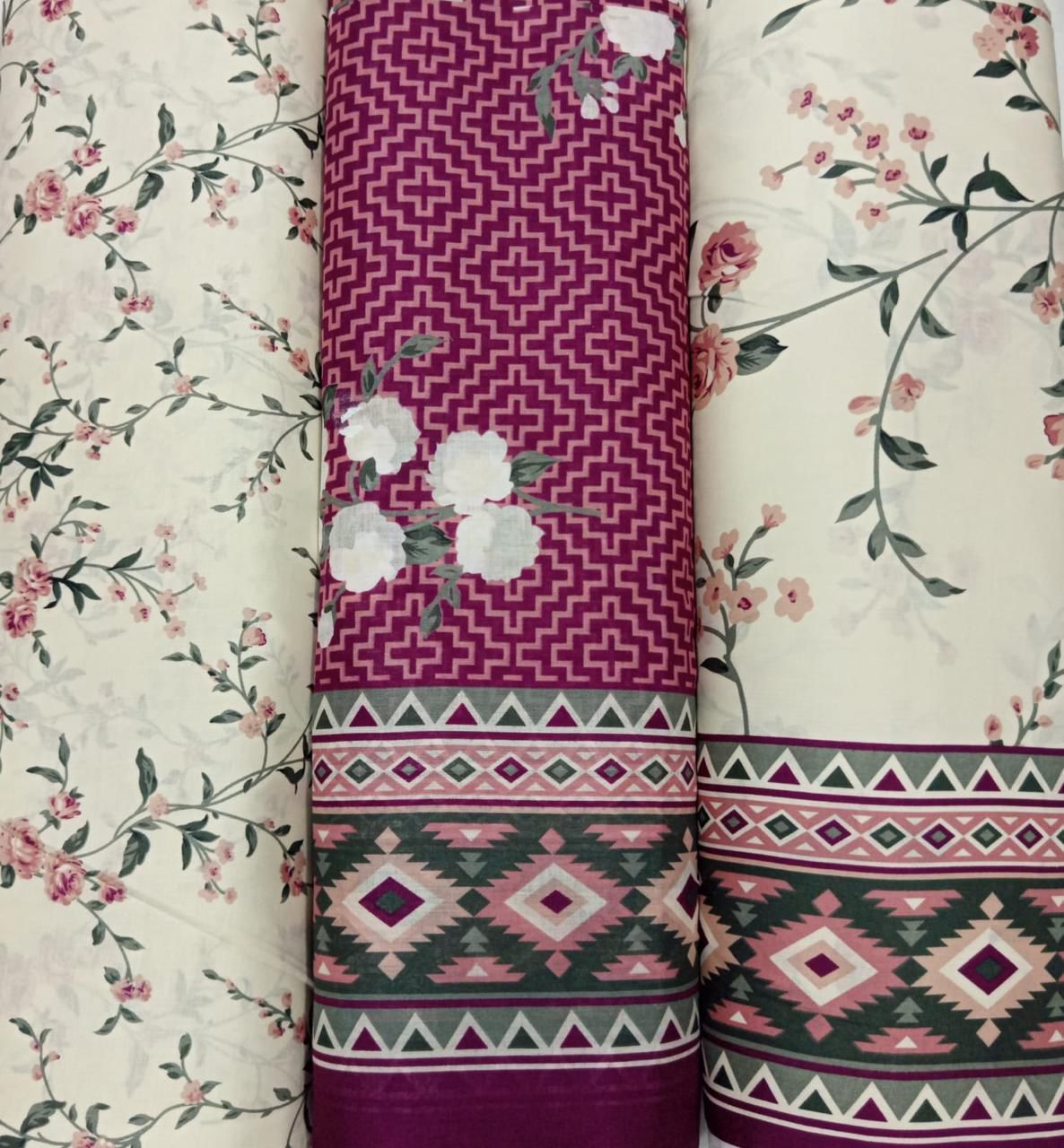 Regalia printed lawn