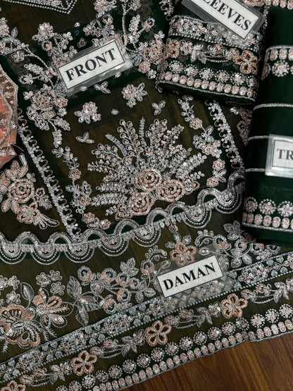 Aneela's Embroidered Chiffon Wedding Collection