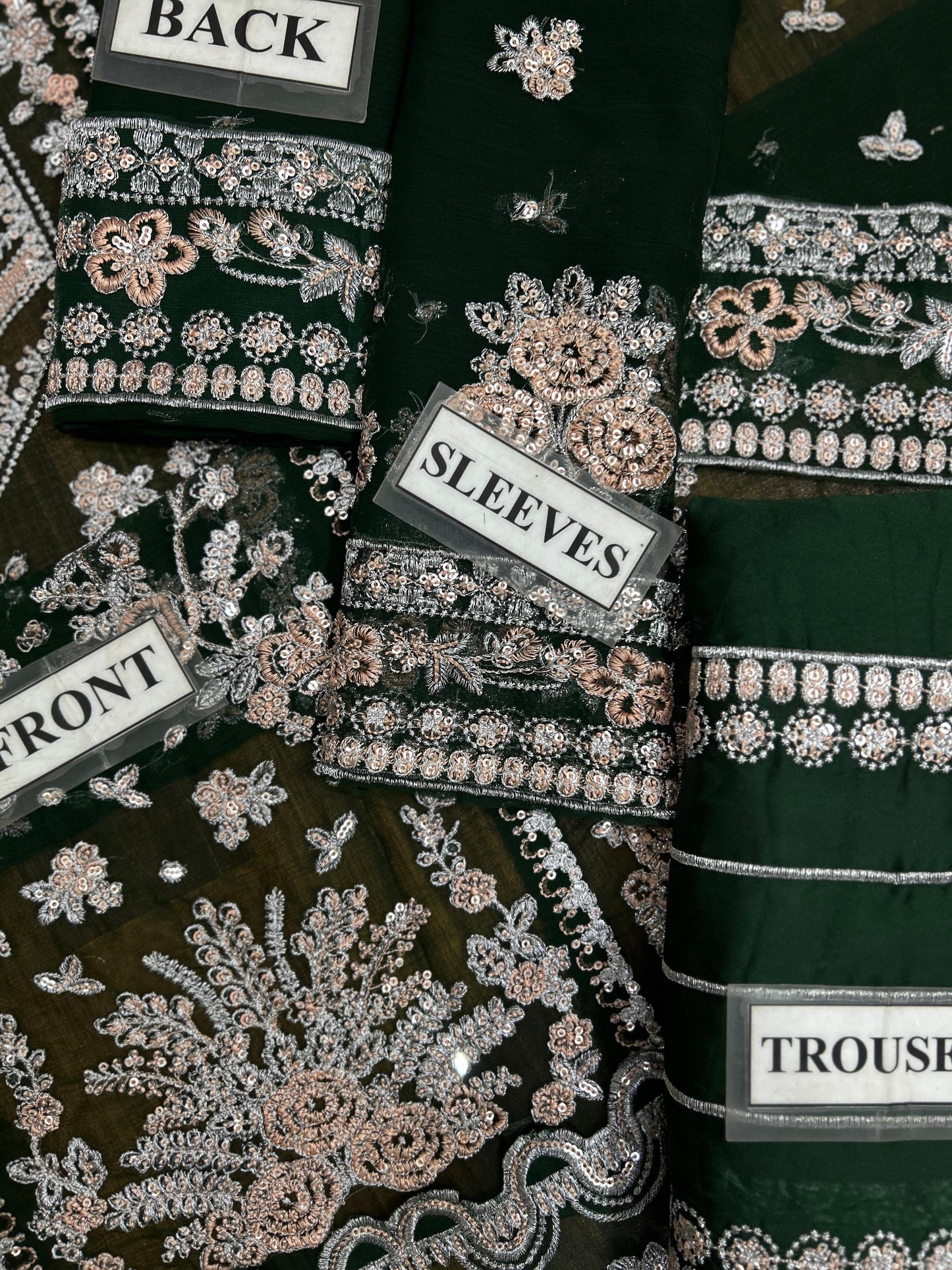 Aneela's Embroidered Chiffon Wedding Collection