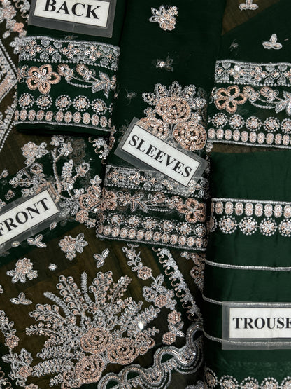 Aneela's Embroidered Chiffon Wedding Collection