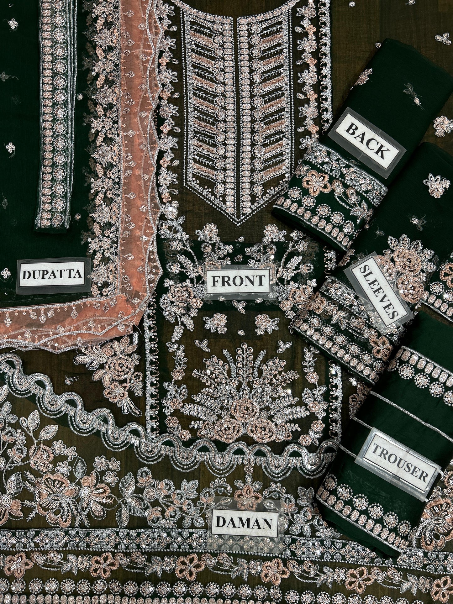 Aneela's Embroidered Chiffon Wedding Collection