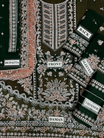 Aneela's Embroidered Chiffon Wedding Collection