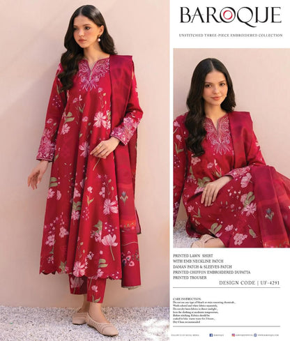 Baroque Lawn Collection