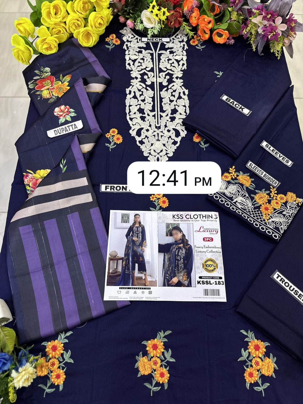 LAAM LAWN DIAMOND DIGITAL LAWN SILK