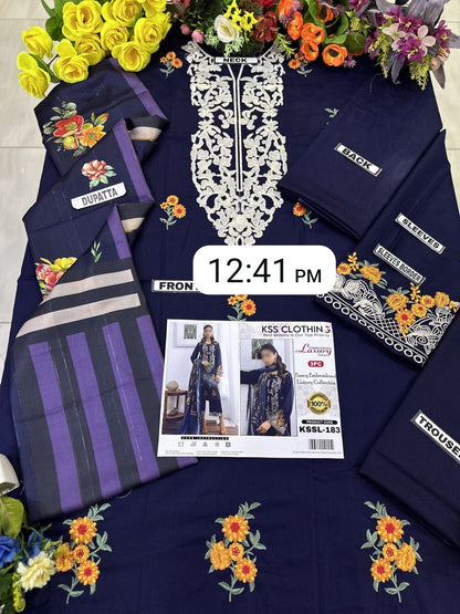 LAAM LAWN DIAMOND DIGITAL LAWN SILK