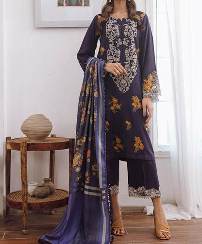LAAM LAWN DIAMOND DIGITAL LAWN SILK