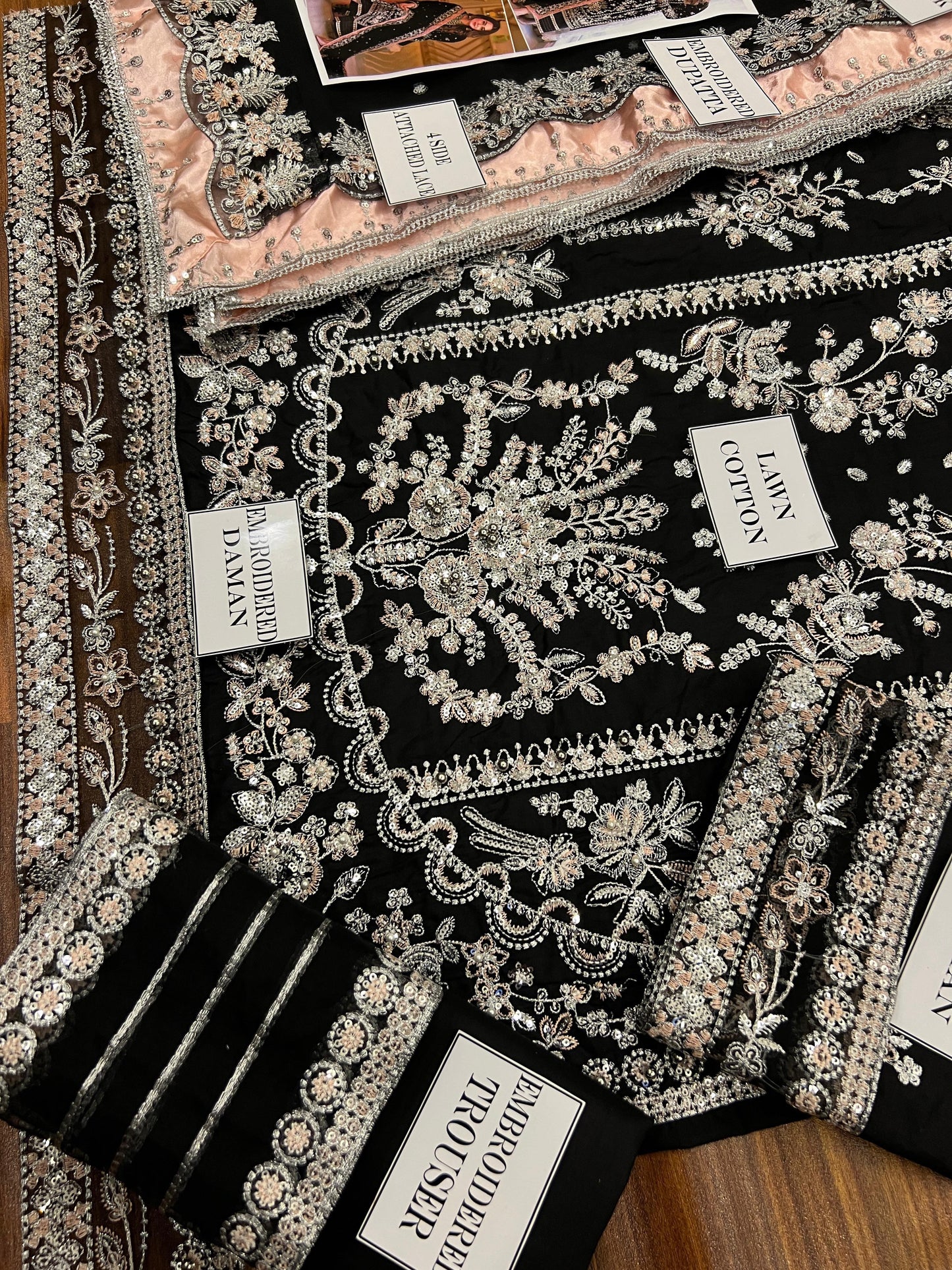 Aneela's Embroidered Cotton Wedding Collection