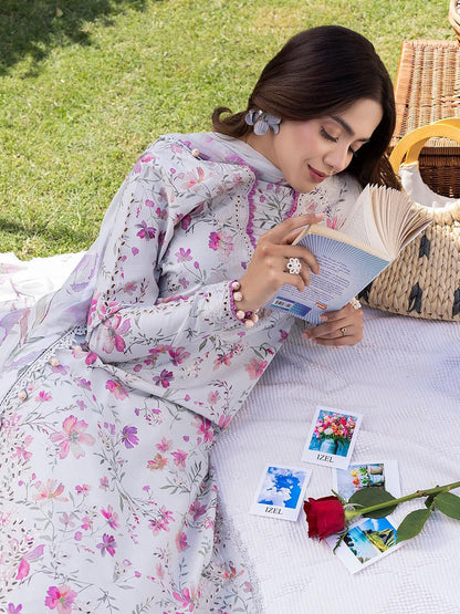 IZEL CRIMSON Lawn Collection