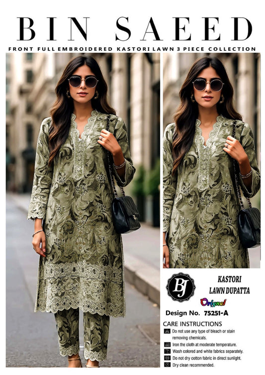 BJ Lawn Dupatta