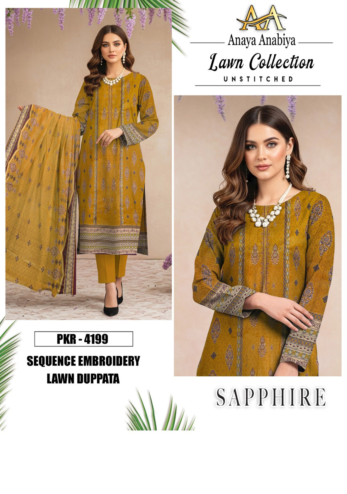 Anaya Anabiya Lawn Collection