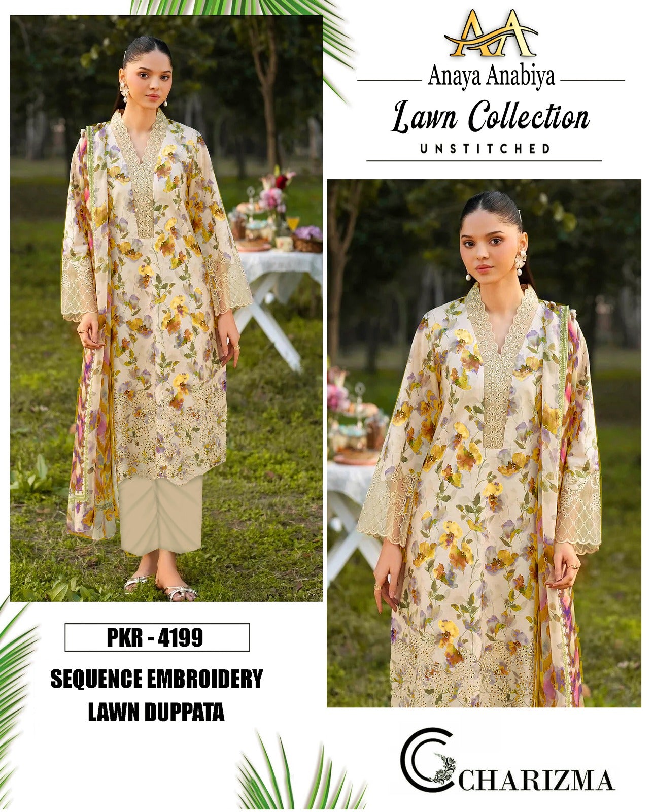 Anaya Anabiya Lawn Collection