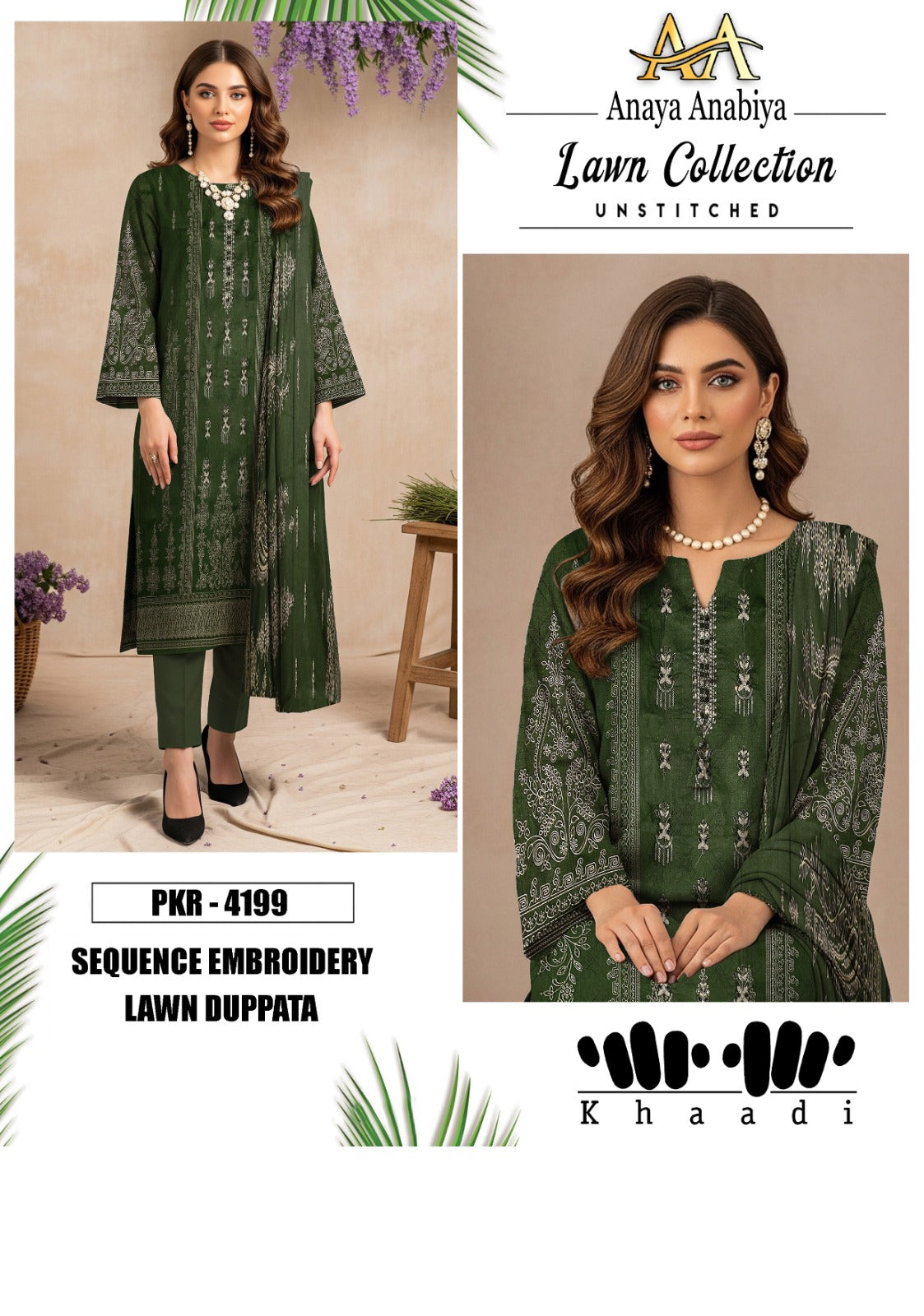 Anaya Anabiya Lawn Collection