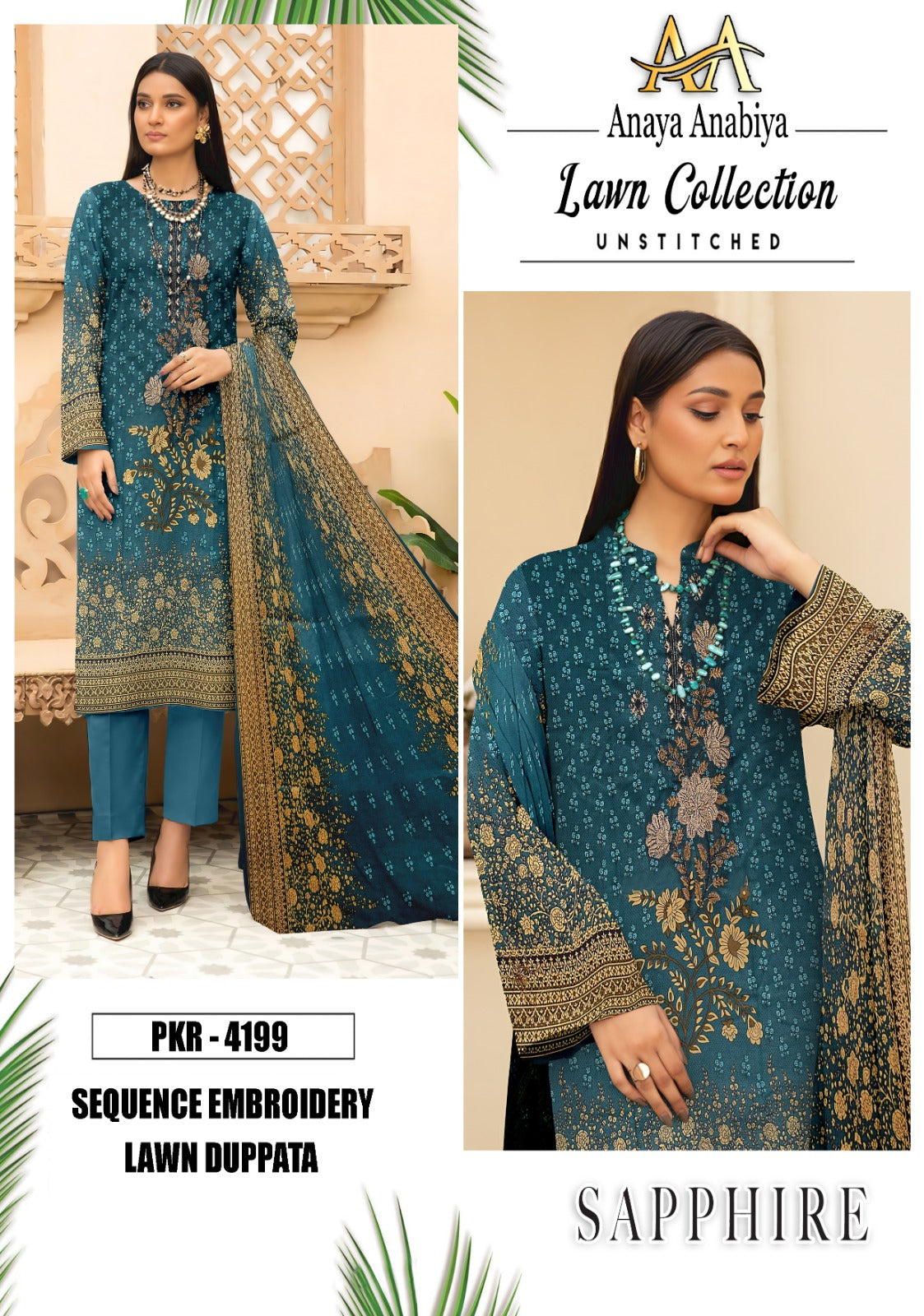 Anaya Anabiya Lawn Collection