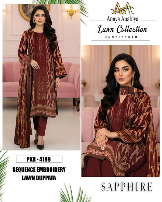 Anaya Anabiya Lawn Collection