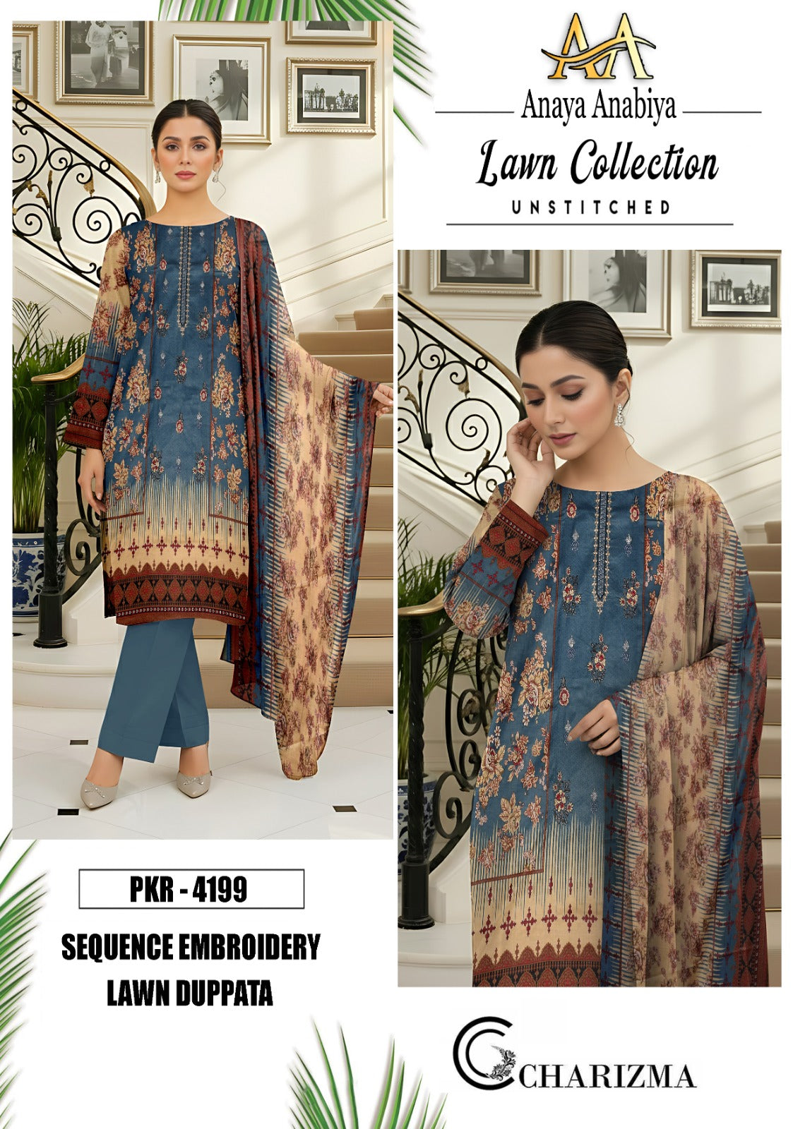 Anaya Anabiya Lawn Collection