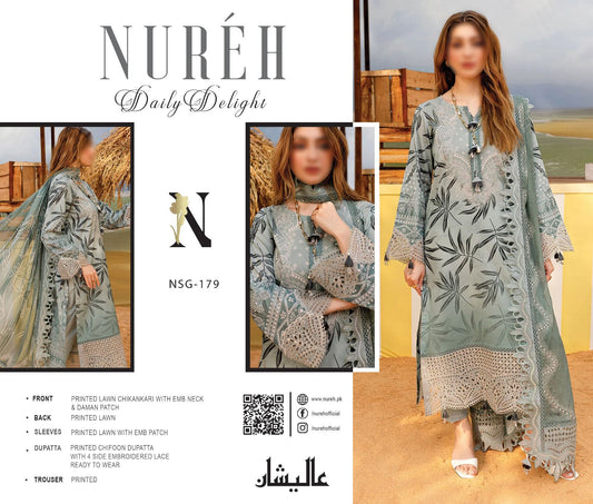 Nureh Lawn Collection 2026