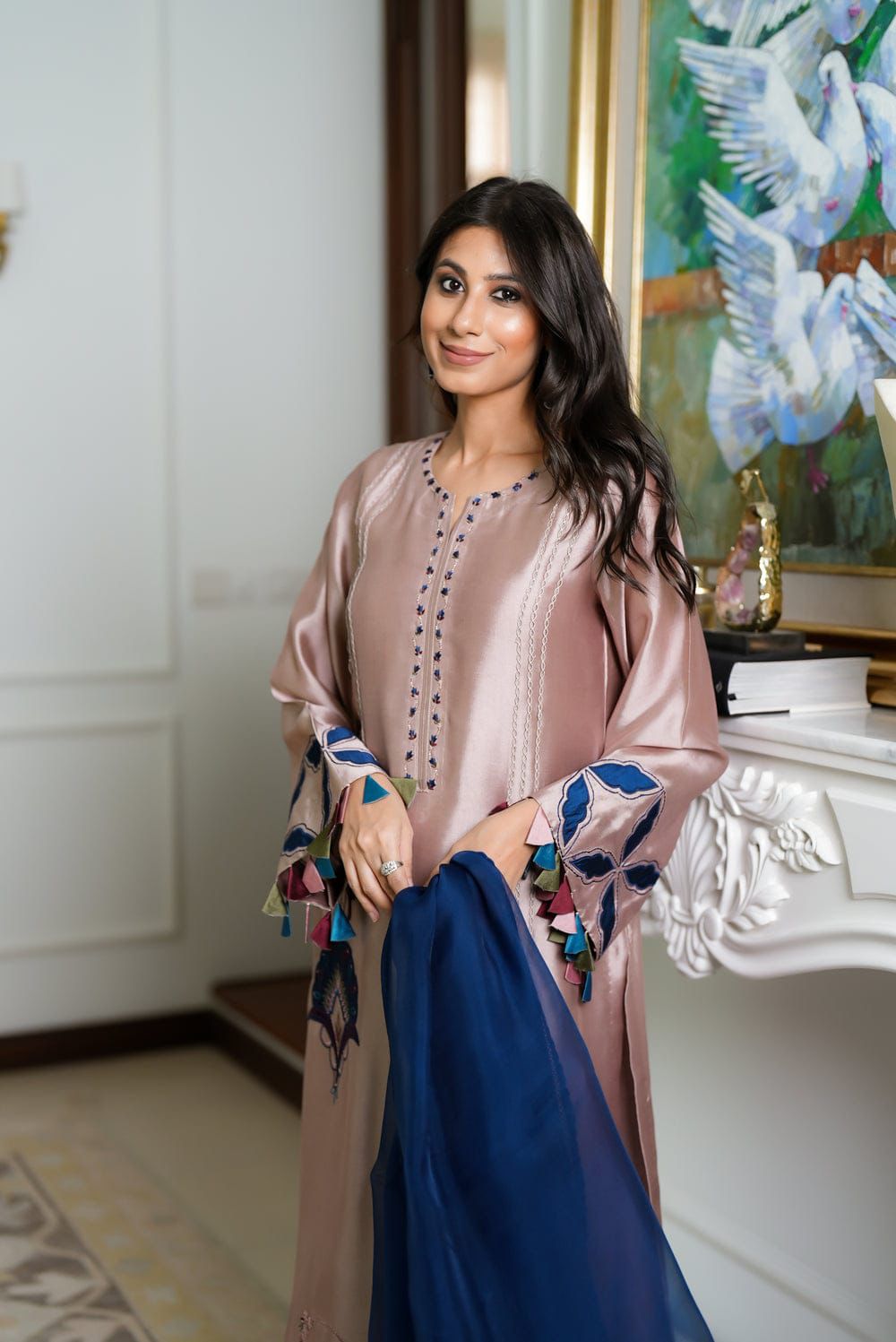 Fiza Naeem Silk Embroidered Collection