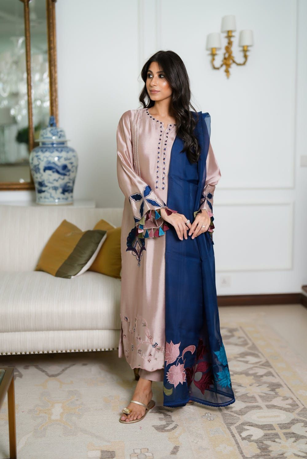 Fiza Naeem Silk Embroidered Collection