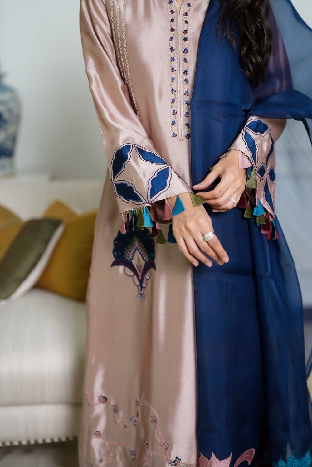 Fiza Naeem Silk Embroidered Collection