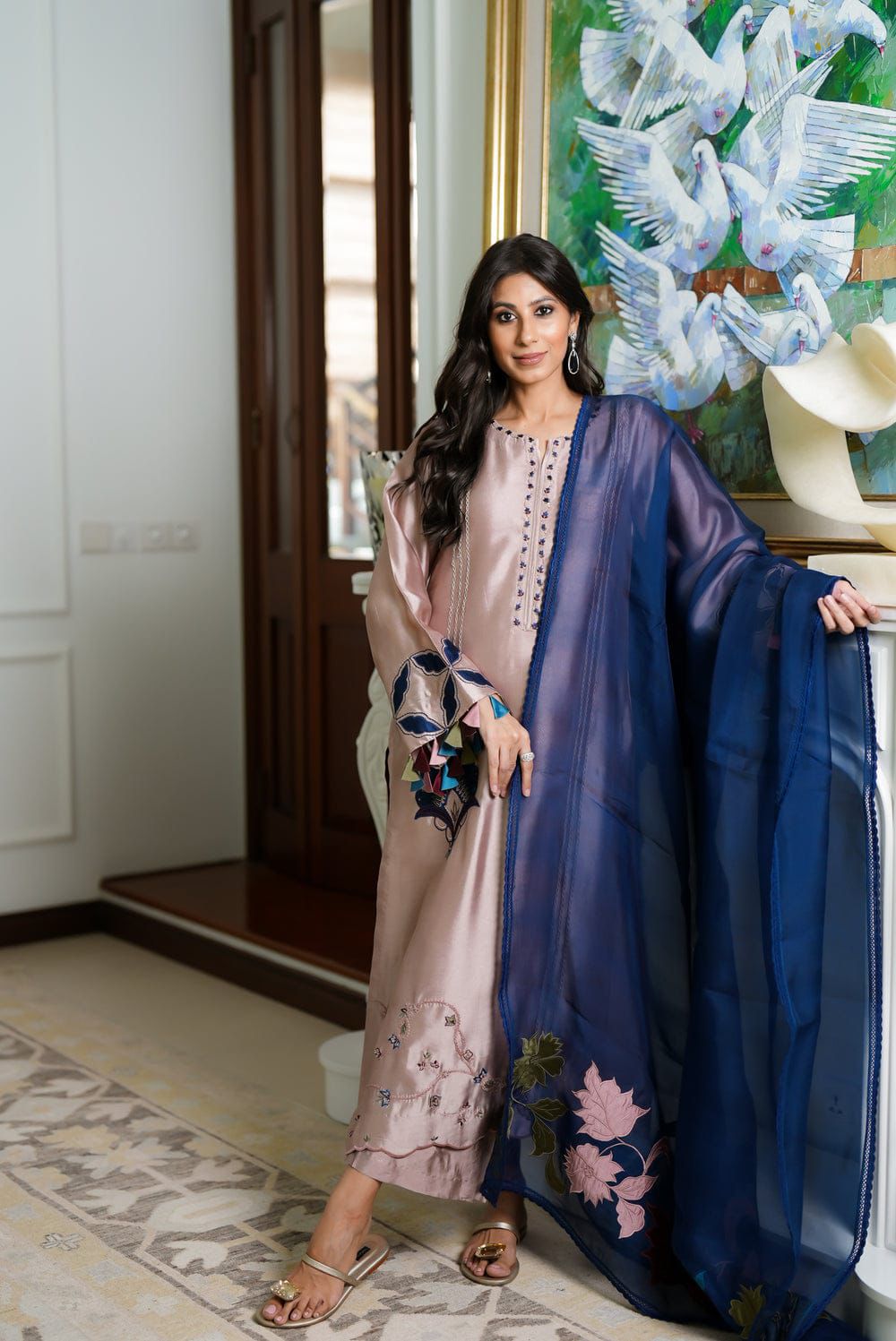 Fiza Naeem Silk Embroidered Collection