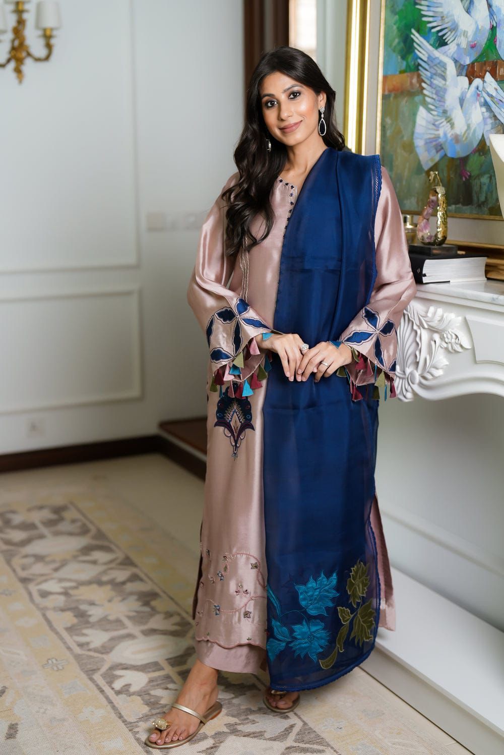 Fiza Naeem Silk Embroidered Collection