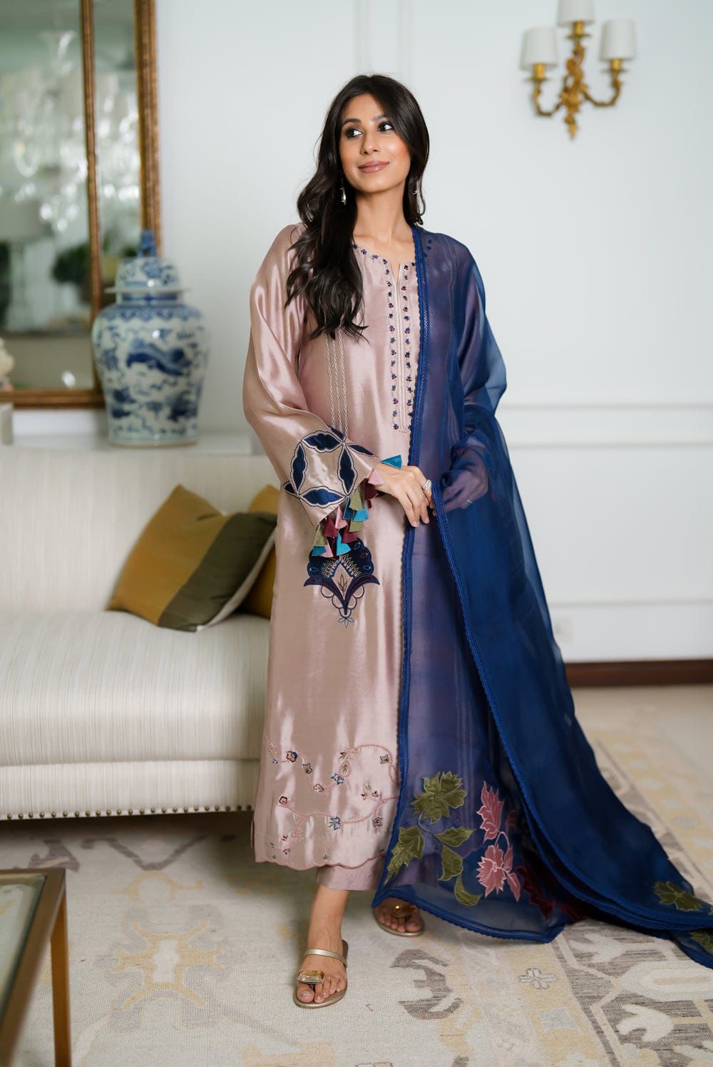Fiza Naeem Silk Embroidered Collection