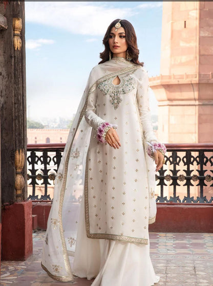 Azure Chiffon Embroidered Collection
