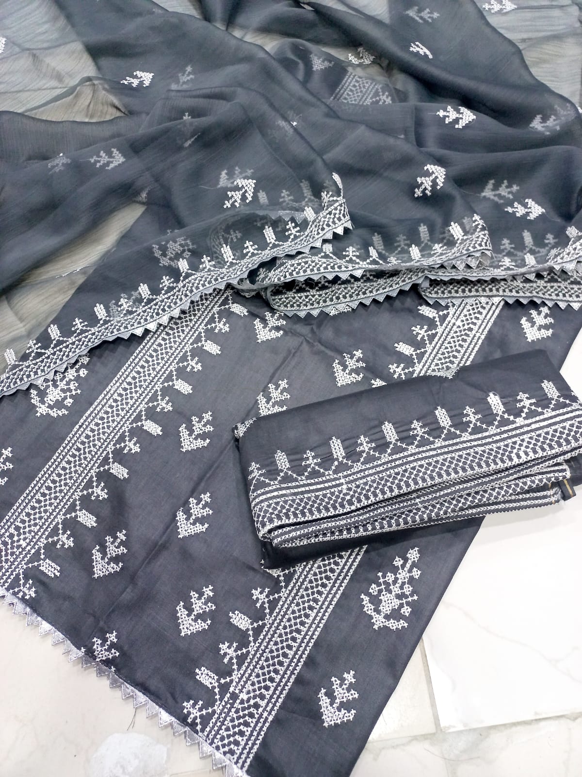 COTTON CROSS STITCH HEAVY THREAD EMBROIDERY 3 PCS SERIES