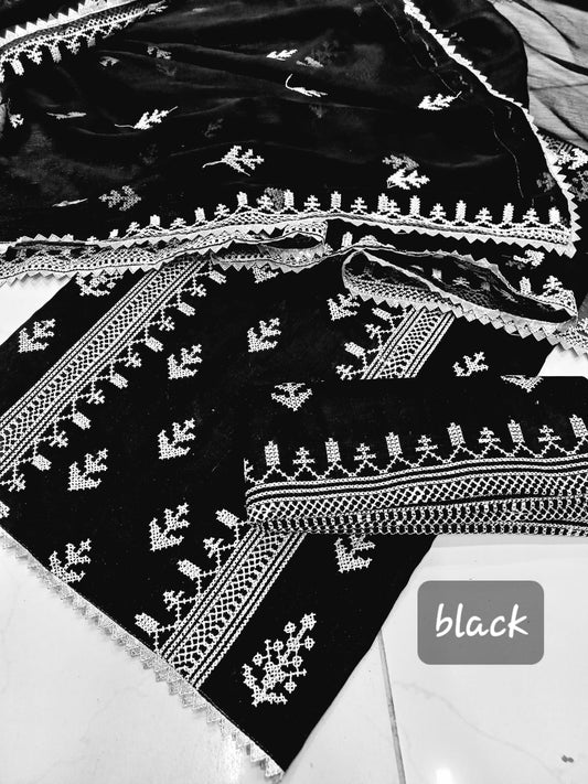 COTTON CROSS STITCH HEAVY THREAD EMBROIDERY 3 PCS SERIES
