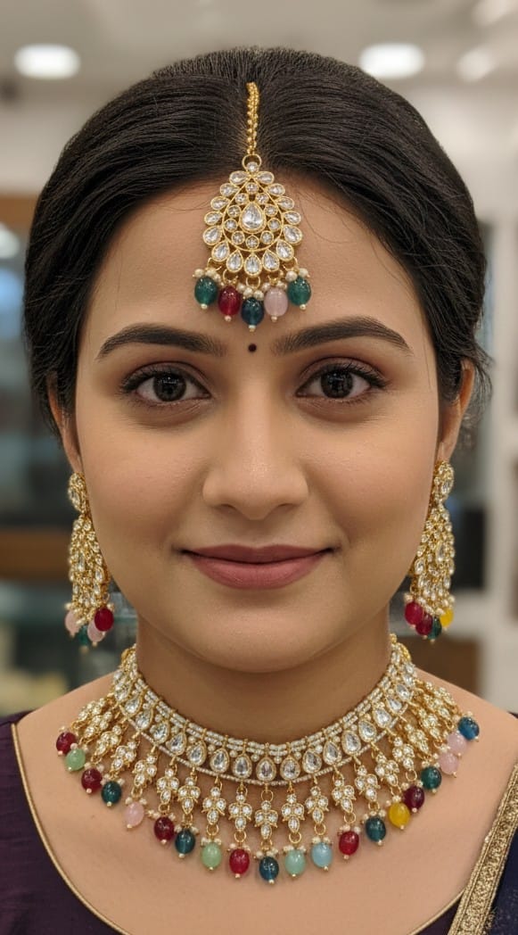 Kundan necklace