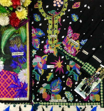 Mushq Black Lawn