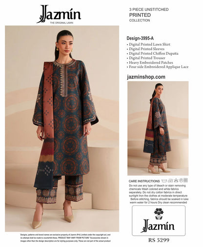 JAZMIN LAWN COLLECTION