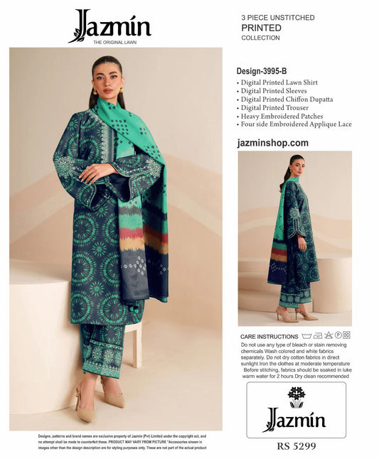 JAZMIN LAWN COLLECTION