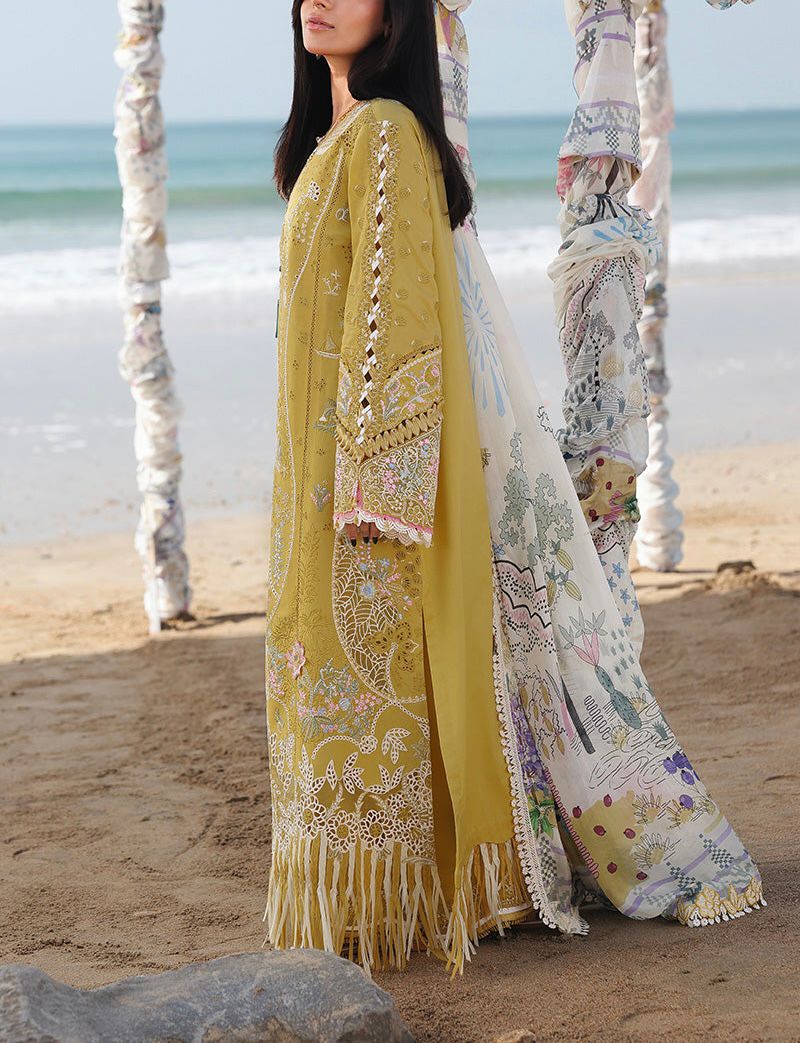 QALAMKAR Lawn Digital Silk Collection 2026