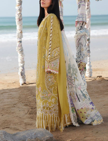 QALAMKAR Lawn Digital Silk Collection 2026