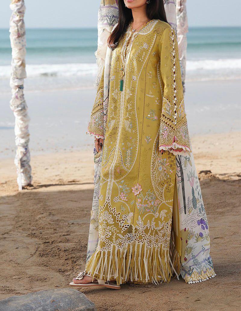QALAMKAR Lawn Digital Silk Collection 2026