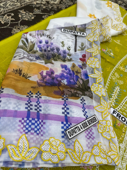 QALAMKAR Lawn Digital Silk Collection 2026