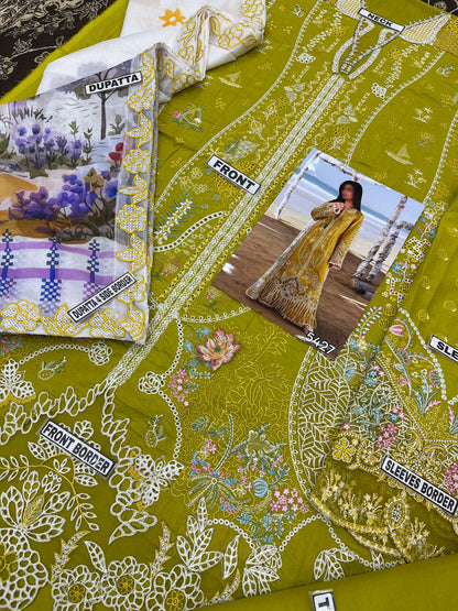 QALAMKAR Lawn Digital Silk Collection 2026