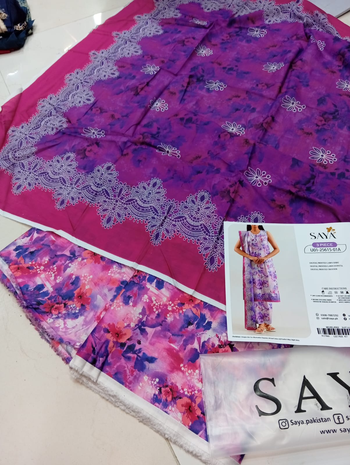 SAYA LAWN COLLECTION REPLICA