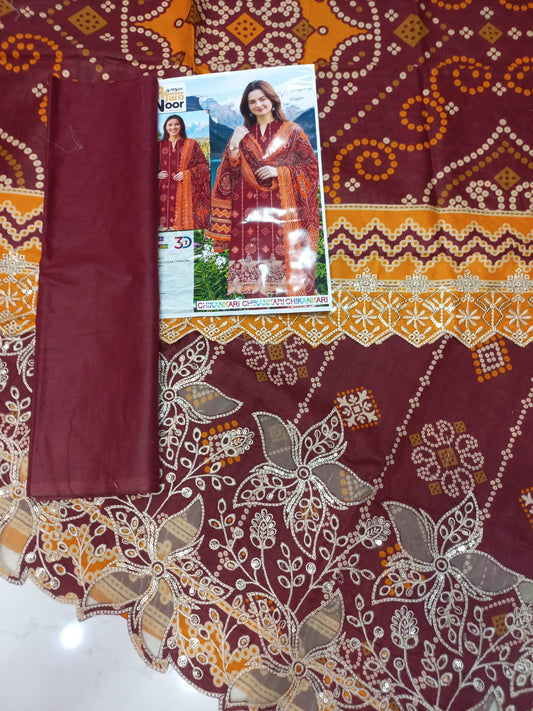 LAWN CHIKANKARI