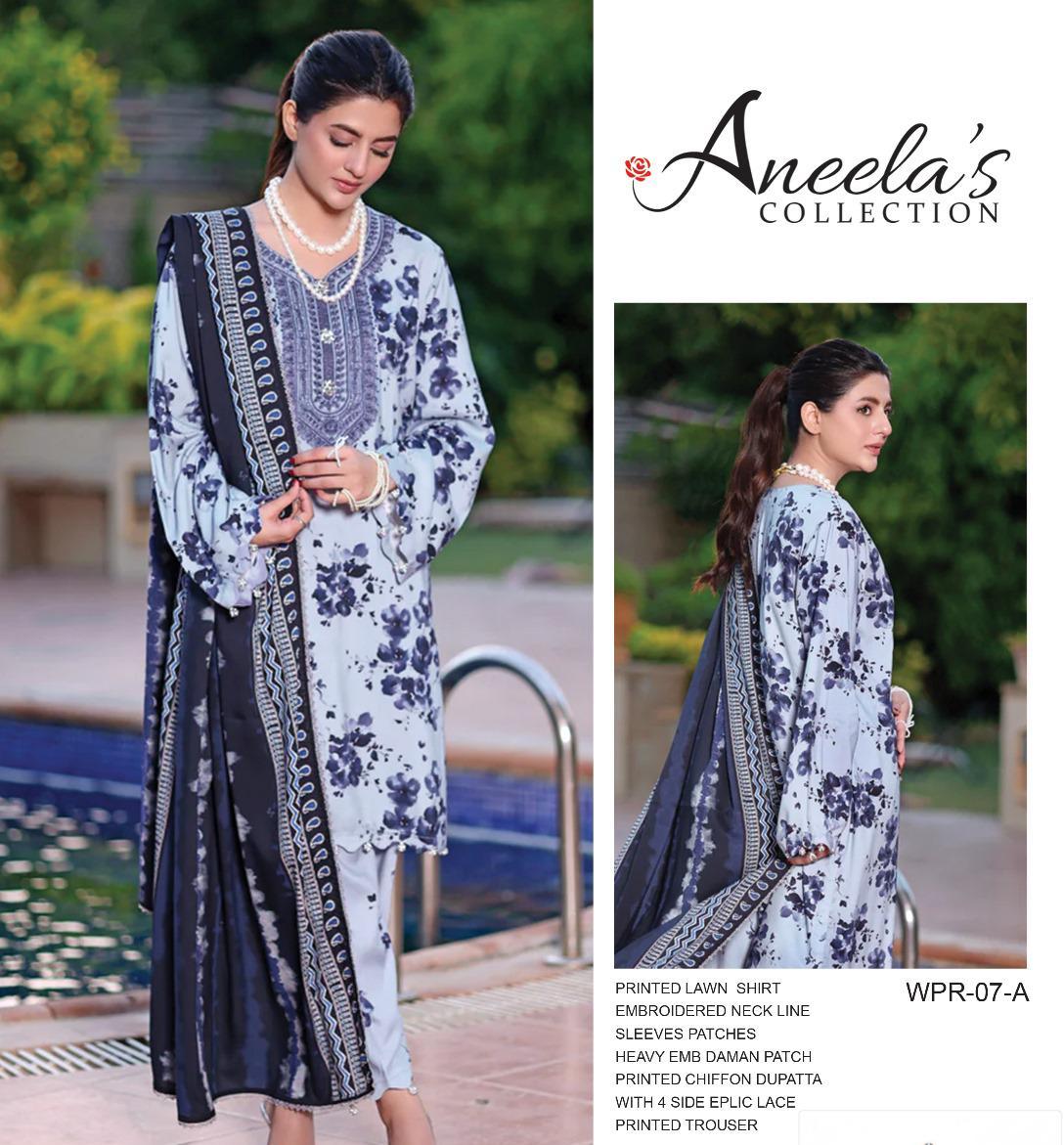 Aneelas Lawn Collection