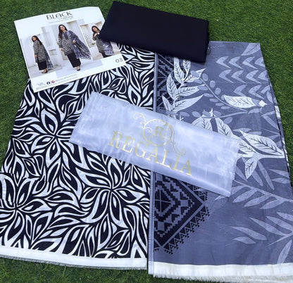 BLACK AND WHITE LAWN COLLECTION