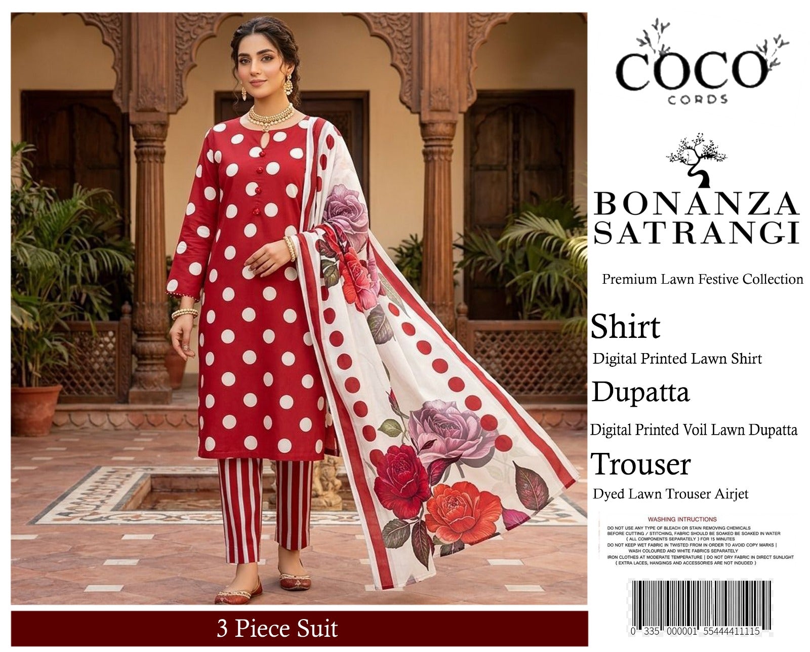 Bonanza Polka Dot Print